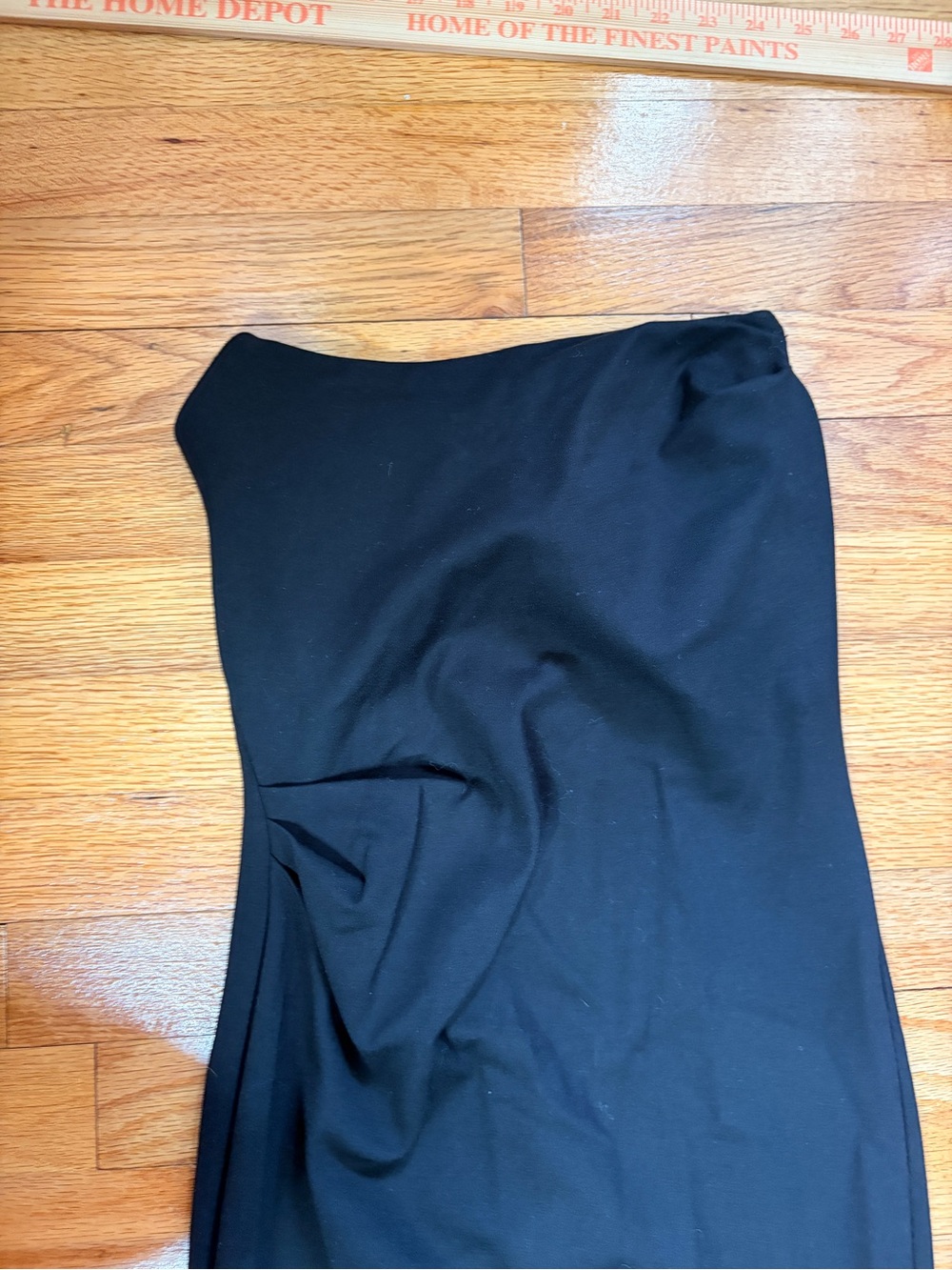 NWT Michael Costello x Revolve Black Strapless Evening Gown Small - Picture 5 of 14